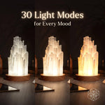 The Cleanse-All Selenite Lamp - 2 Pounds of Healing Power