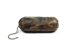 Woobie Blanket 2.0 – Military Poncho Liner with Stuff Sack, Water-Resistant Ripstop, and Zipper for Camping and Tactical Use (Woodland Camo)